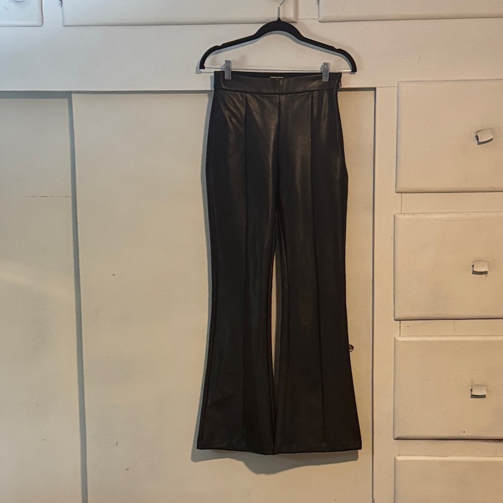 Abercrombie & Fitch Black Flare Pants